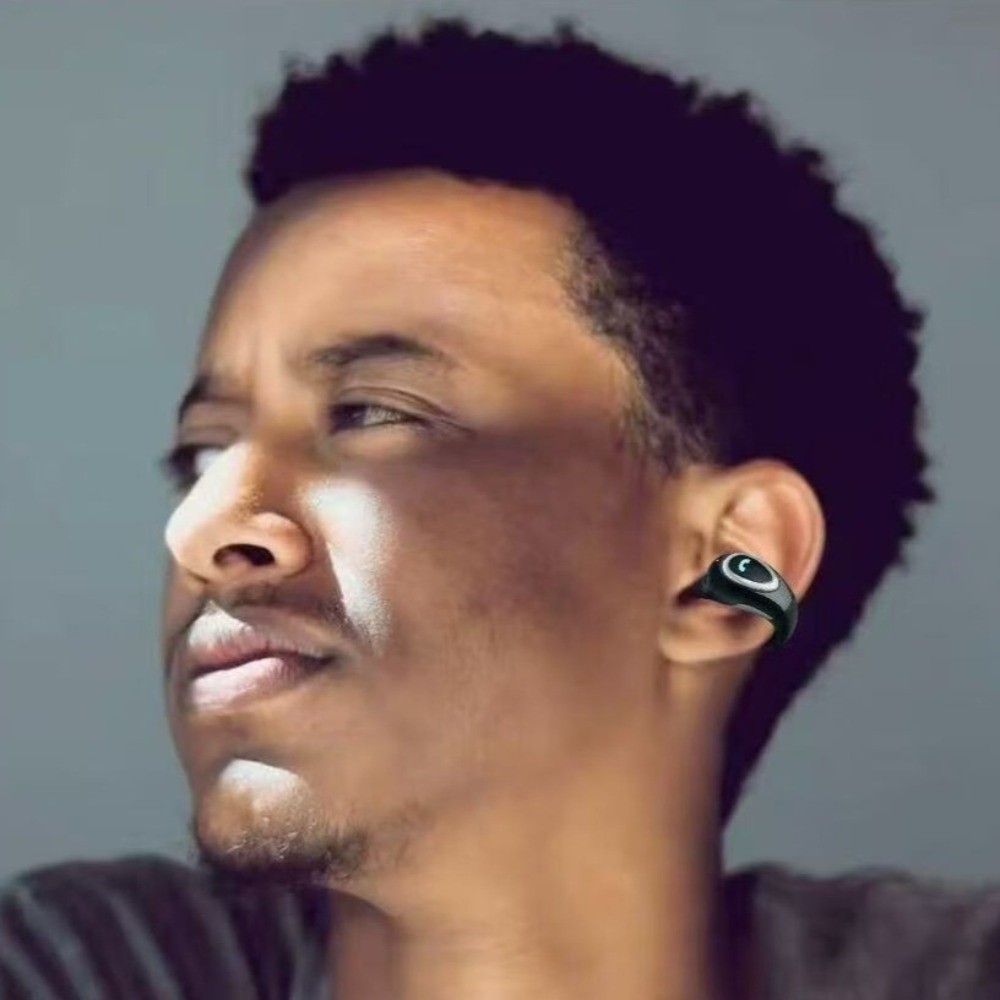 Sports Earphone Hook - Stereo Sound Wireless Single Ear Headset