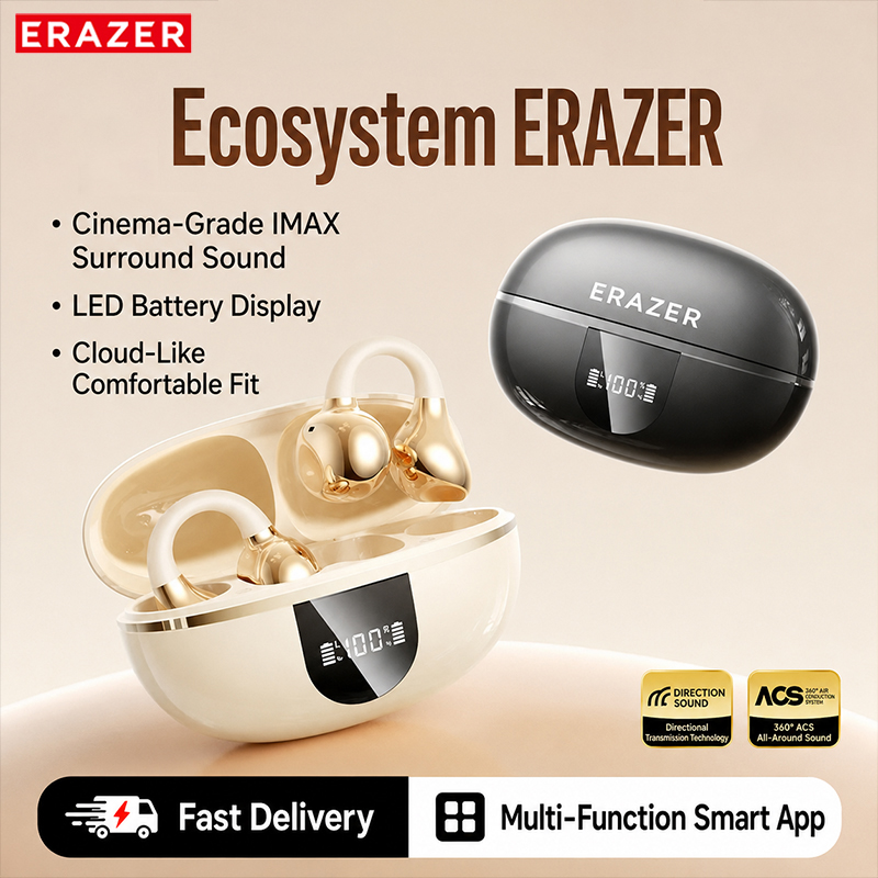 Usb C Earphone - Erazer EX338 Bluetooth Earphones 135 Language