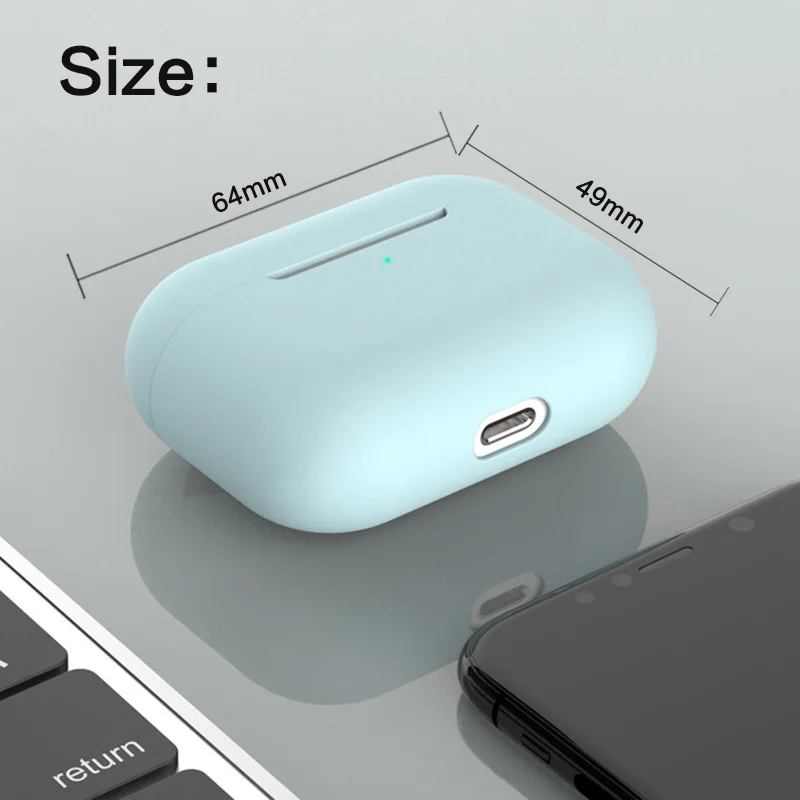 Silicone Case For Airpods Pro  - Earbuds Charging Case ulasan dan harga
