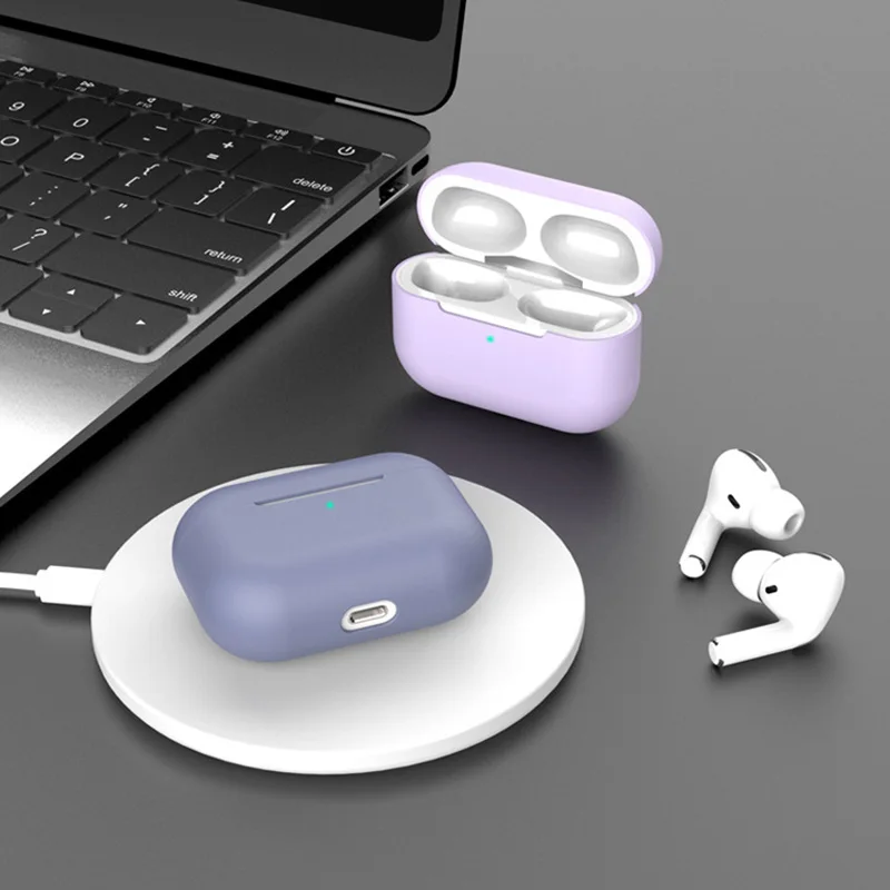 Silicone Case For Airpods Pro  - Earbuds Charging Case ulasan dan harga