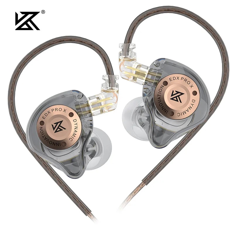 KZ EDX PRO X Wired Earphones H - Audiophile Headphone Wired ulasan dan harga