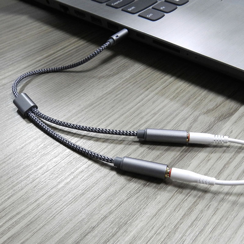 1PCS 3.5mm Audio Splitter Y Ja - Audio Splitter Y ulasan dan harga