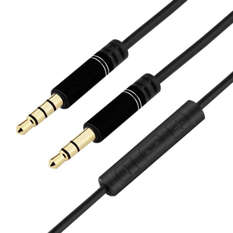 4.5FT Audio Cable for Skullcan - Wired Earphone Mic ulasan dan harga
