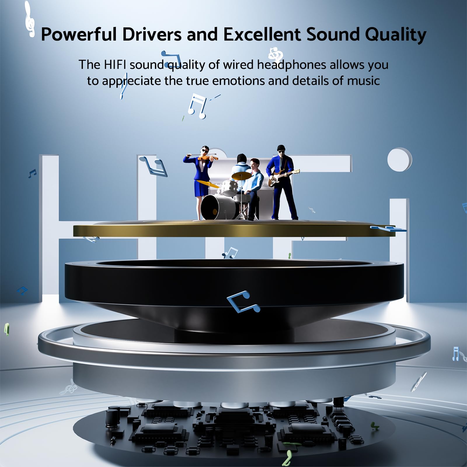 9D Bass Stereo Type C and 3.5m - Wired Earphone Mic ulasan dan harga