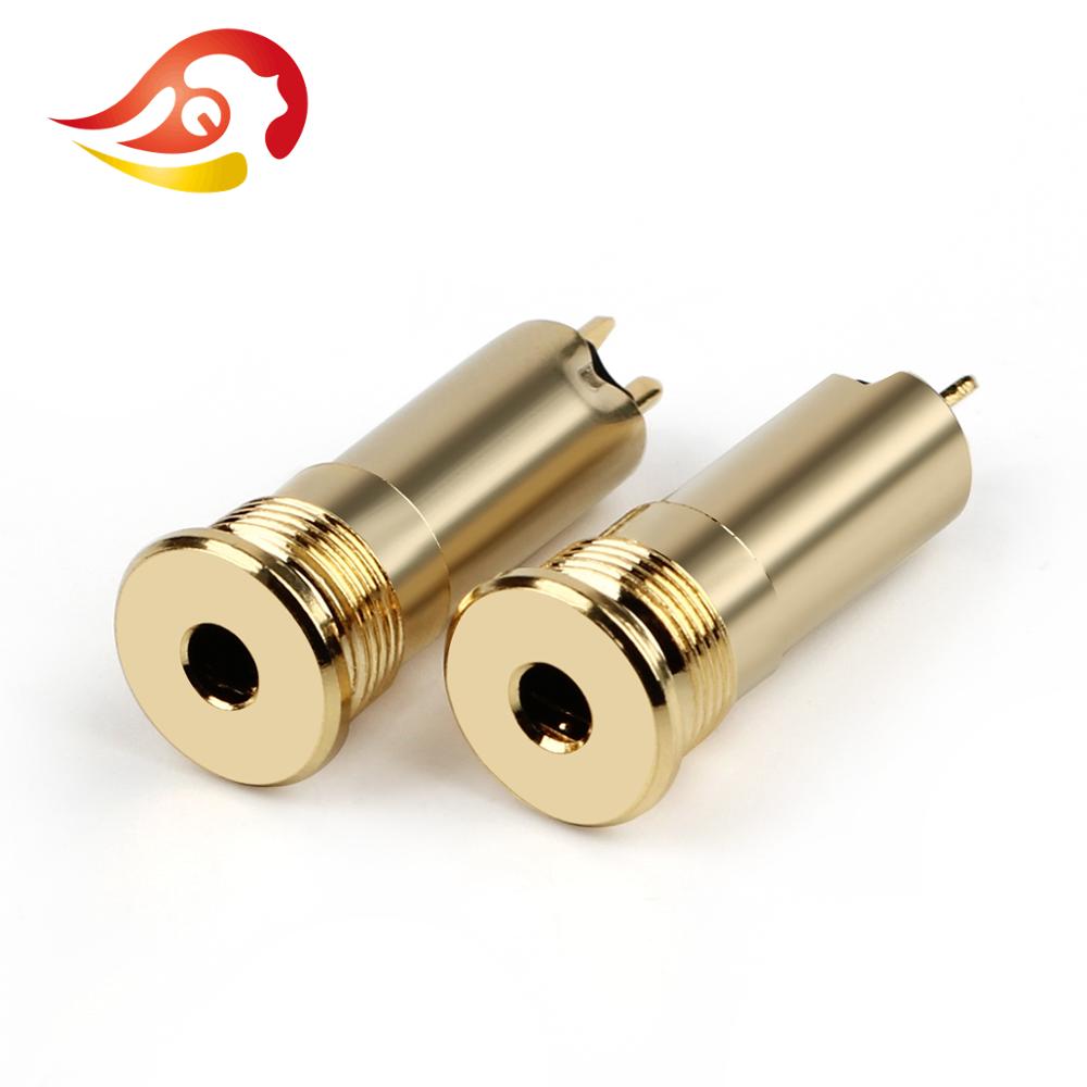 QYFANG 3.5mm 4 Pole 3 Contact  - Audiophile Headphone Wired ulasan dan harga