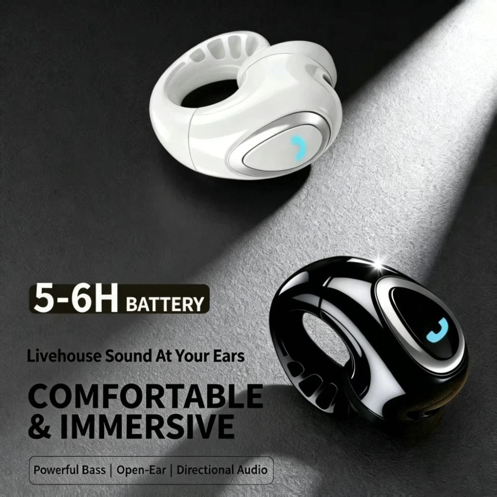 Stereo Sound Wireless Single E - Sports Earphone Hook ulasan dan harga