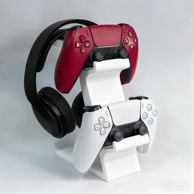 ●3-in-1 Controller Stand For D - Headphone Stand Desk ulasan dan harga
