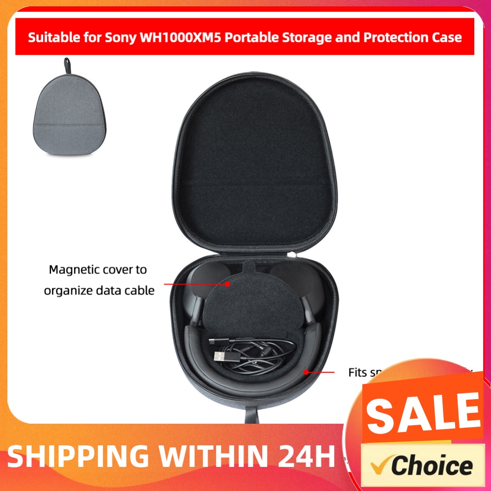 Hard Carrying Case Shockproof  - Headphone Case Hard ulasan dan harga