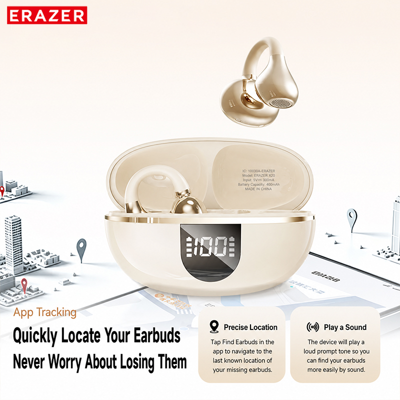 Erazer EX338 Bluetooth Earphon - Usb C Earphone ulasan dan harga