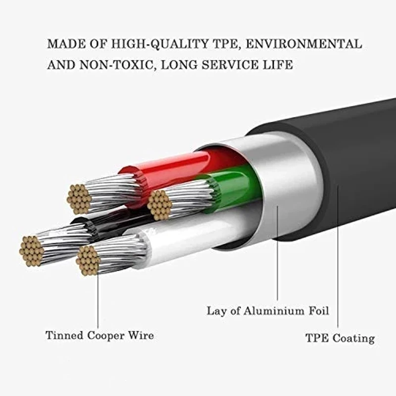 2.5mm to 3.5mm Audio Cable For - Wired Earphone Mic ulasan dan harga