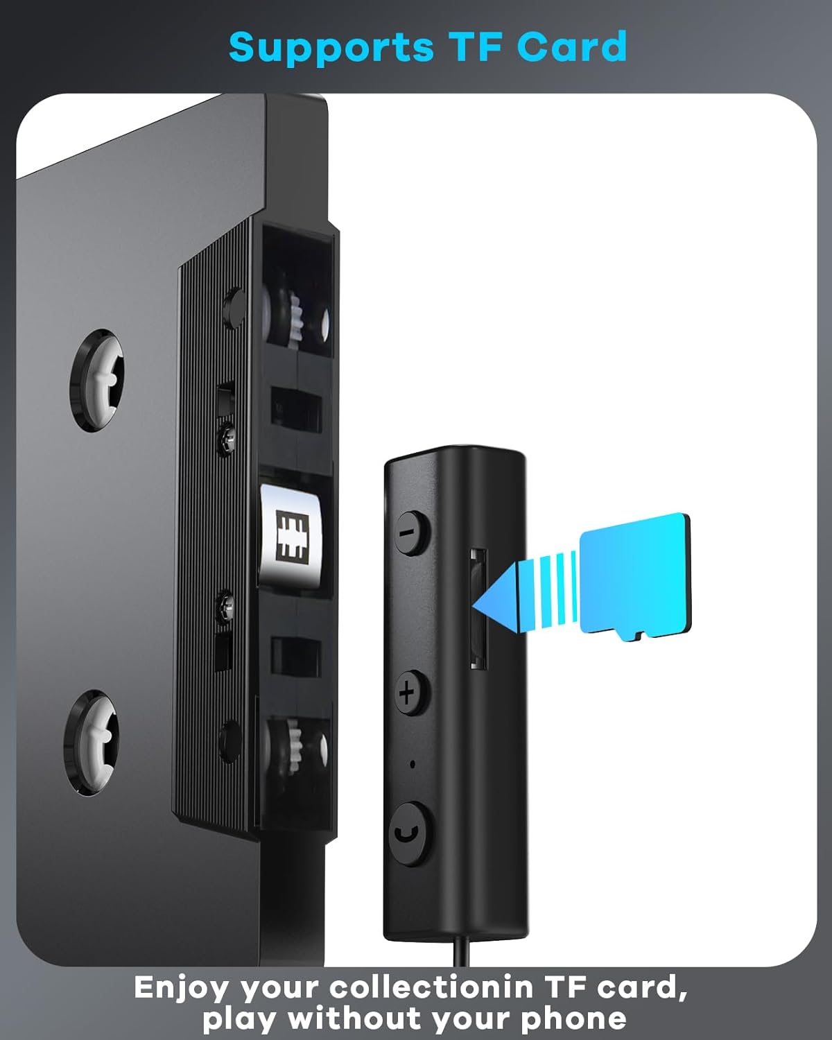 Car Bluetooth 5.1 Cassette Ada - Bluetooth Adapter Receiver ulasan dan harga