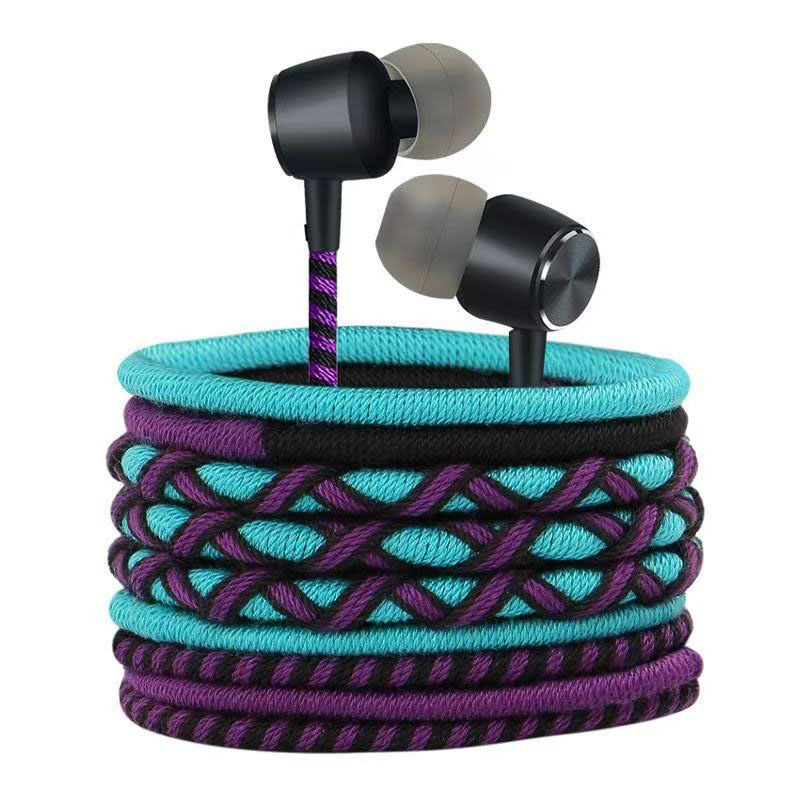 Braided Wired Earphone 3.5mm I - Audiophile Headphone Wired ulasan dan harga