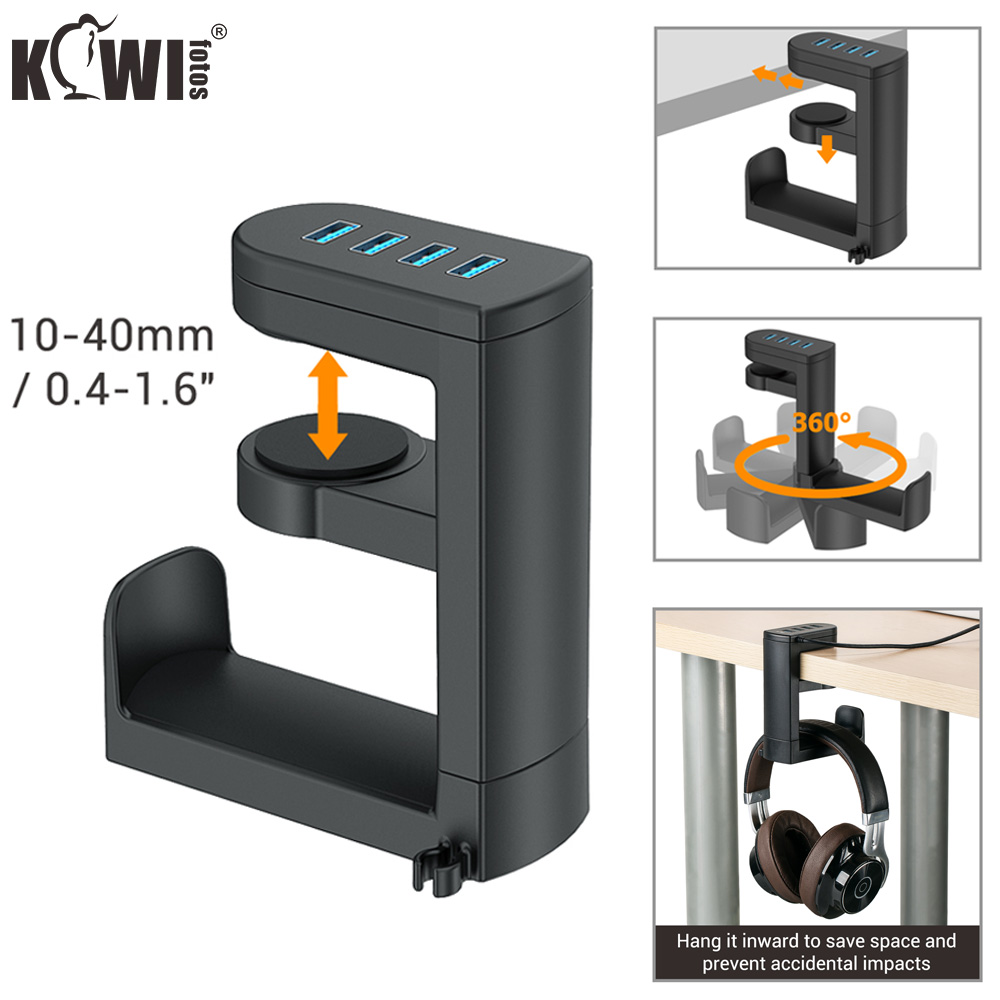 KWIFOTOS PC Gaming Headphone S - Headphone Stand Desk ulasan dan harga